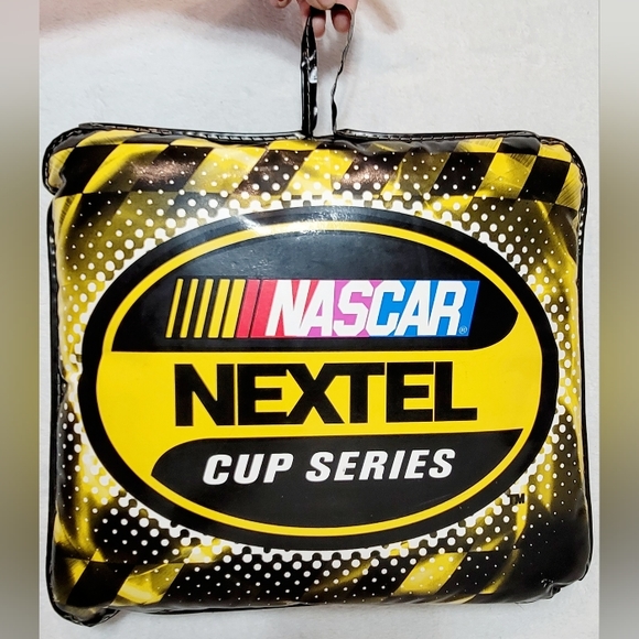 NASCAR Nextel Cup Series Seat Cushion with Handle Double Sided Mancave Gameroom - Picture 4 of 7